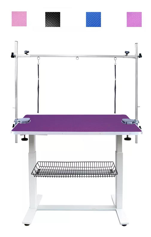 Electric Lift Grooming Table with Hand Control