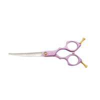 TCS Asian Fusion Curved 6" Scissors / Shears - Purple