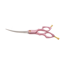 TCS Asian Fusion Curved 6" Scissors / Shears - Pink