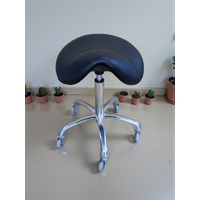 TCS Saddle Style Rolling Salon Stool