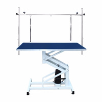 Grooming Table Hydraulic - Large - Blue