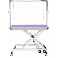 Professional Electric Pet Grooming Table with Foot Control - Purple - NEW Style