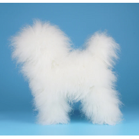 OPAWZ Teddybear Whole Body Dog Wig - White