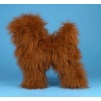 OPAWZ Teddy Bear Whole Body Dog Wig - Brown
