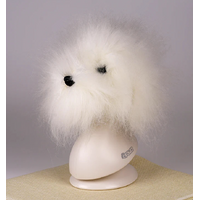 OPAWZ Teddy Bear Head - WIG ONLY - White