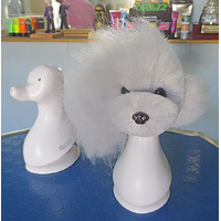 OPAWZ Teddy Bear Head - WIG ONLY - Grey