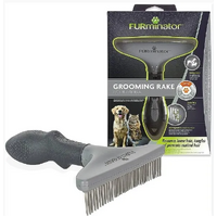 Furminator Grooming Rake for Dogs and Cats