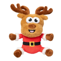Reggie Claus Reindeer - Dog Toy - Large