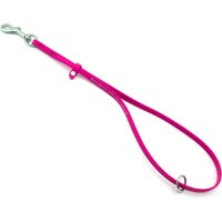 Jelly Pet Grooming Loop with Ring 3/8" x 18" - Hot Pink