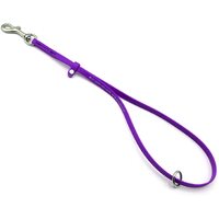 Jelly Pet Grooming Loop with Ring 3/8" x 18" - Purple