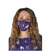 Ladybird Purple Poodle Mask - Pack of 2 Masks