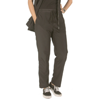 Ladybird Unisex Black Waterproof Drawstring Grooming Pants - Large