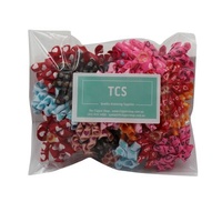 TCS Printed Corker Hair Bows Pack of 30
