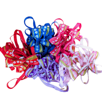 TCS Paw Print Dog Neck Bows - 25pcs