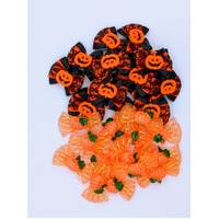 TCS Halloween Dog Hair Bows Pack of 30 - 2 Styles