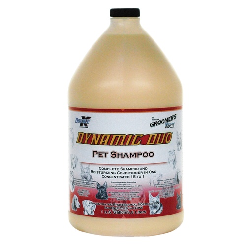 Groomer's Edge Dynamic Duo Pet Shampoo 3.8 Litre