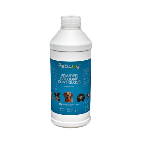 PETWAY PETCARE POWDER COLOGNE COAT GLOSS - 1 LITRE