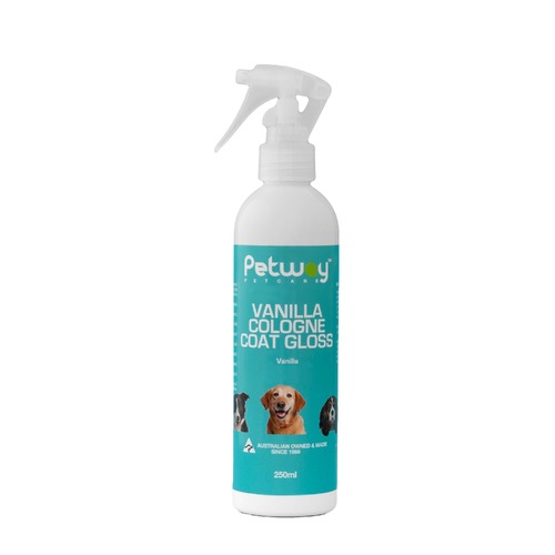 PETWAY PETCARE VANILLA COLOGNE COAT GLOSS  - 250ml