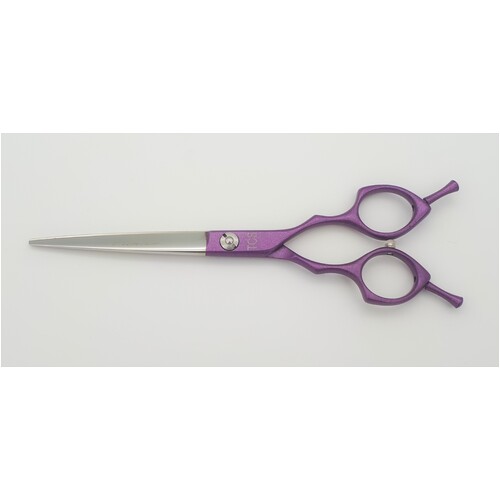 TCS 7" Straight Pet Scissors - Purple