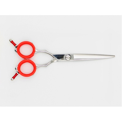 TCS 6" Left Handed Straight Pet Grooming Scissors