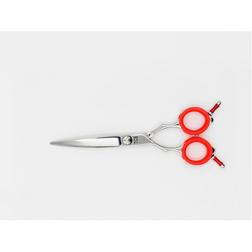 TCS 6" Left Handed Curved Pet Grooming Scissors