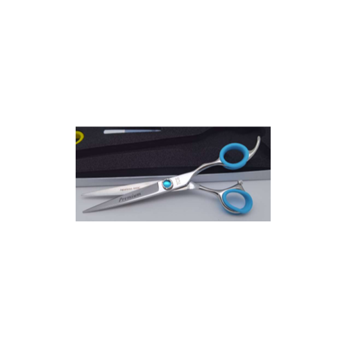 TCS 7" Straight Pet Grooming Scissor - Serrated