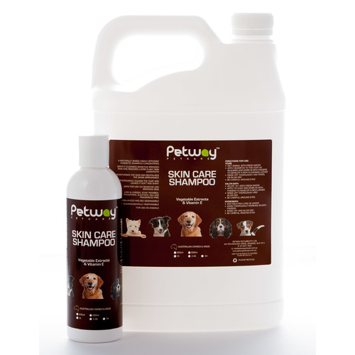 PETWAY PETCARE Skin Care Shampoo with Vegetable Extracts and Vitamin E 5 litre
