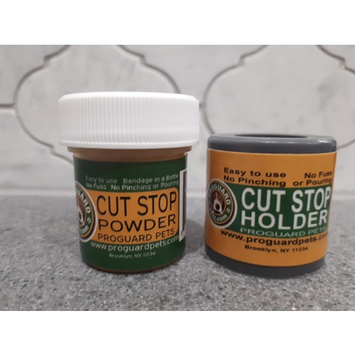 PROGUARD CUT STOP POWDER and HOLDER