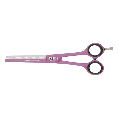 Roseline Pet Scissor 46 Teeth Single Sided Thinner 6.5"- Purple