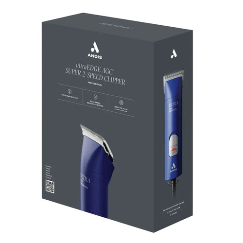 Andis AGC Super 2 Speed Brushless Dog Clipper Blue