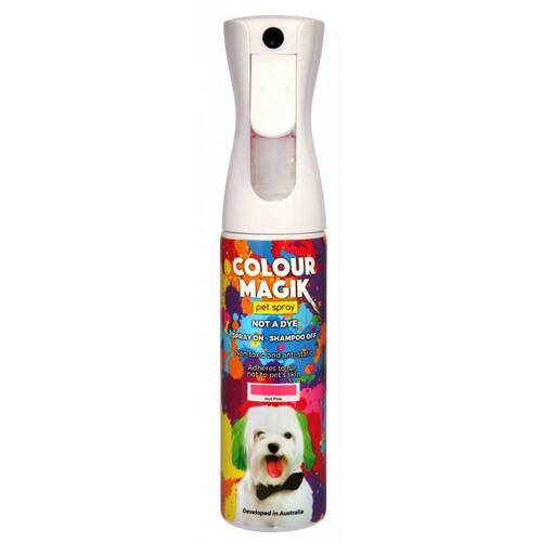 Colour Magik Pet Spray by Petway Petcare - Hot Pink - 280ml