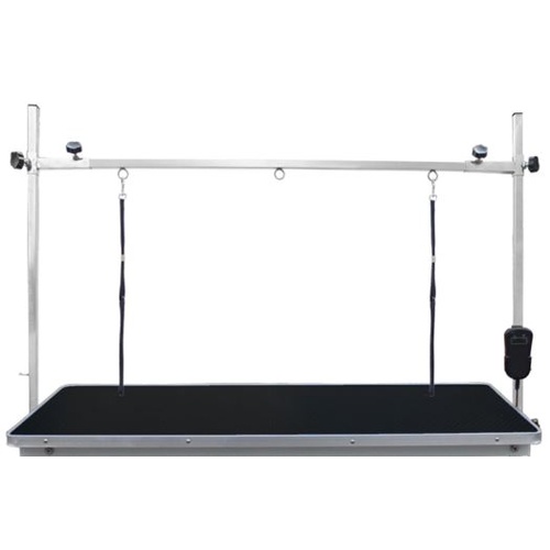 Professional Electric Pet Grooming Table with Hand Control - Black 