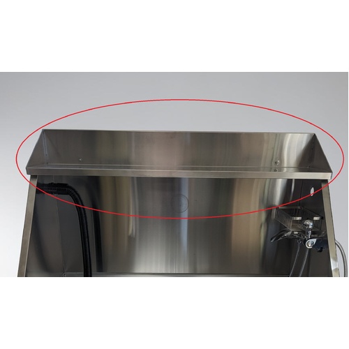 Stainless Steel Shelf to Suit Stainless Steel Bath