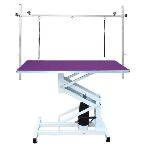 Grooming Table Hydraulic - Large - Purple