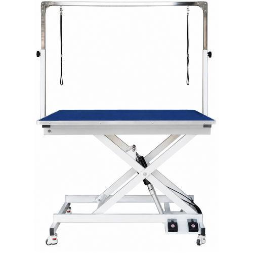 Professional Electric Pet Grooming Table with Foot Control - Blue - NEW Style