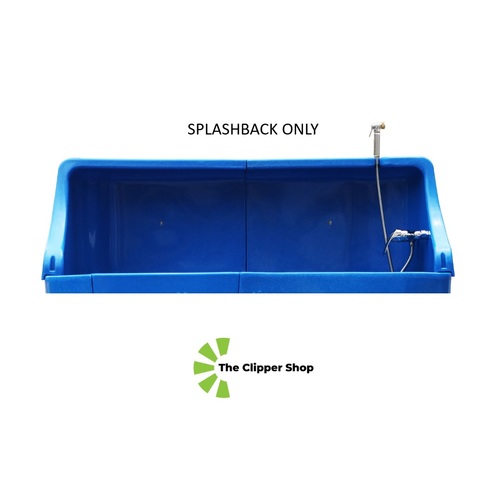 Splashback for Paw Print Bath - Blue