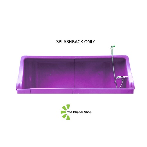 Splashback for Paw Print Bath - Purple