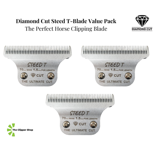 Diamond Cut Steed T-Blade Value Pack - 3 x Steed T-Blades 