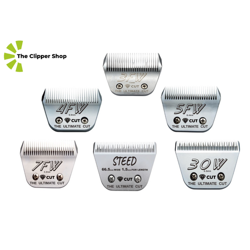 Diamond Cut Wide Blade Value 6 Pack - #3FW #4FW, #5FW, #7FW, #10FW (Steed) and #30W