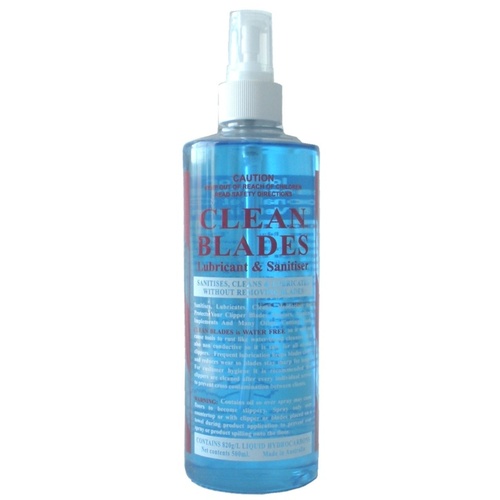 Clean Blades Lubricant & Sanitiser Spray - 500ml