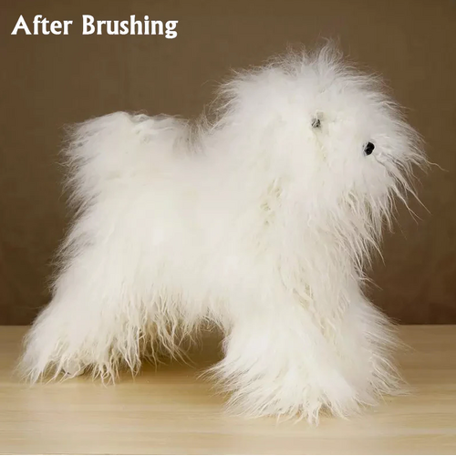OPAWZ Toy Poodle Whole Body Dog Wig - White