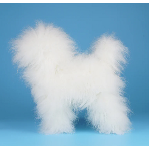 OPAWZ Teddybear Whole Body Dog Wig - White