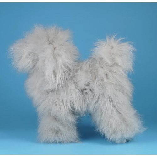 OPAWZ Teddy Bear Whole Body Dog Wig - Grey