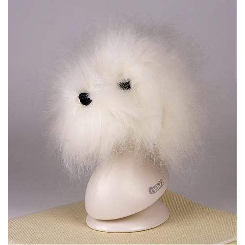 OPAWZ Teddy Bear Head - WIG ONLY - White