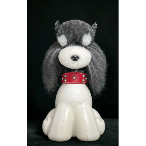 OPAWZ Schnauzer Head Wig Only