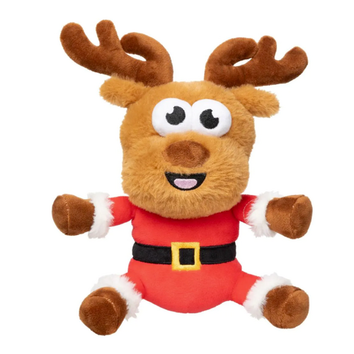 Reggie Claus Reindeer - Dog Toy - Large