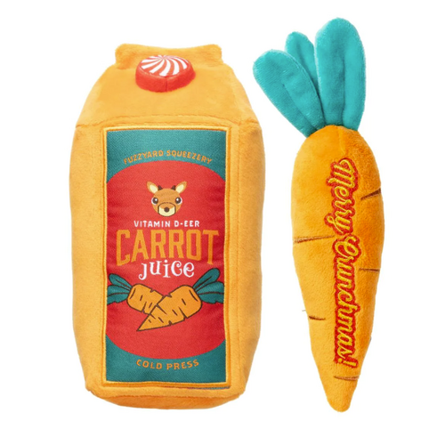Reindeer Carrot Juice & Carrot 2PK - Dog Toy