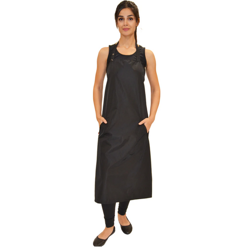 Ladybird Long Black Waterproof Pet Groomers Apron