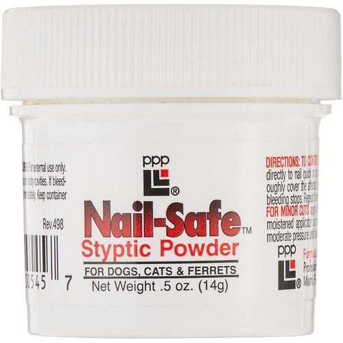 Nail-Safe Styptic Powder 0.5oz / 14gms - Professional Pet Products