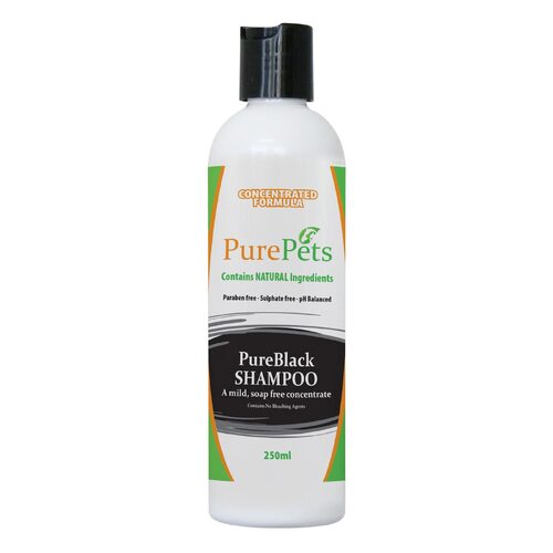PurePets Pure Black Shampoo 250ml